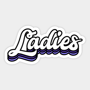 Ladies - Kenyon University Sticker
